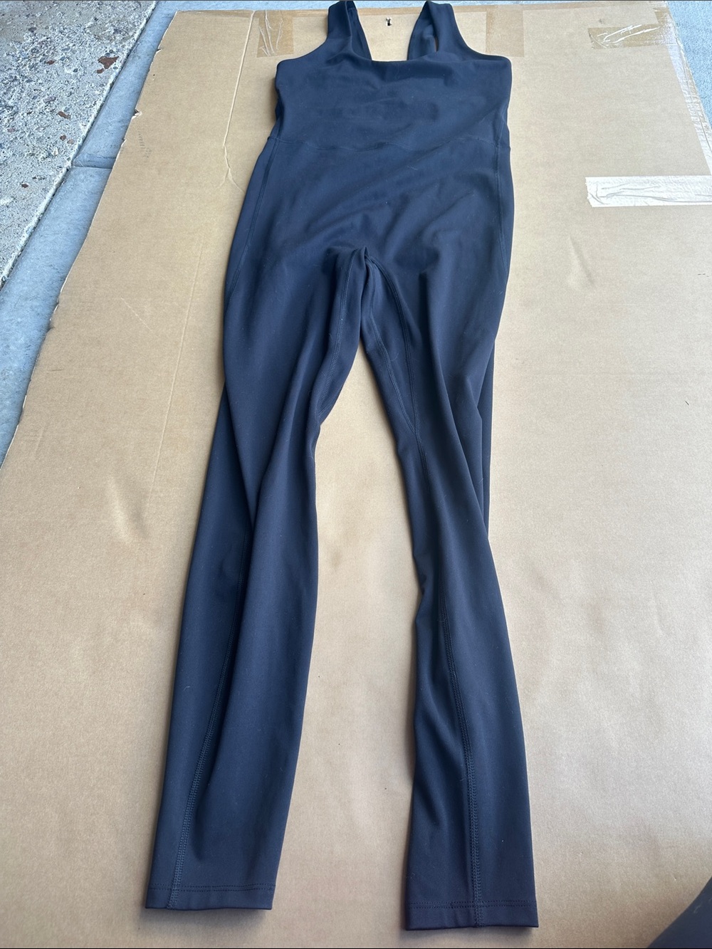 all in motion Black Full-Length Active Jumpsuit
